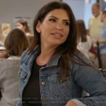 Jo-Ellen’s denim jacket on The Real Housewives of Rhode Island