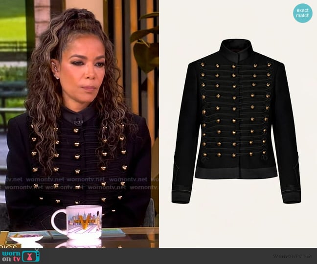 Johanna Ortiz No Expectation Jacket worn by Sunny Hostin on The View