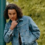 John’s denim jacket on Off Campus