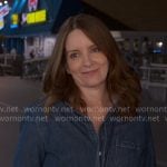 Kate's denim button front shirt on The Four Seasons