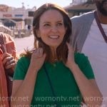 Kate's green striped sweater on The Four Seasons