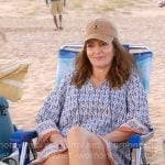 Kate's printed tunic dress on The Four Seasons