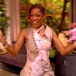 Keke Palmer's deconstructed dress on The View