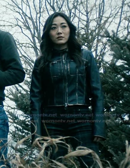 Kimiko’s leather jacket on The Boys