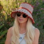 Lacy's white tank and printed sarong on The Valley