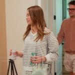 Lala’s striped top and short set on The Valley
