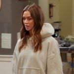 Lala's white hoodie on The Valley