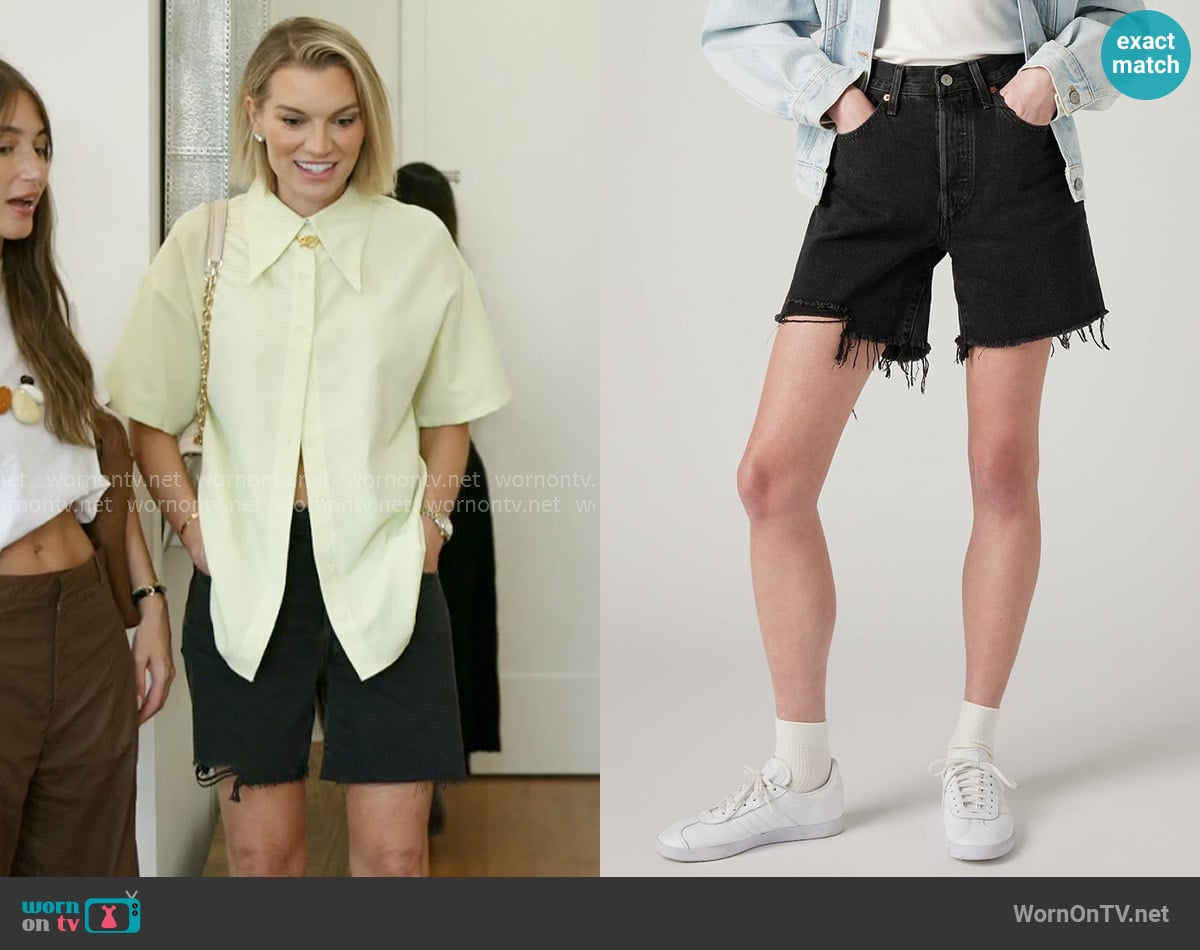 Levi's 501 Mid Thigh Shorts worn by Lindsay Hubbard on In The City