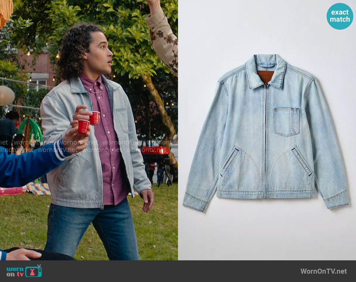 Levi's Zip-front Pocket Jacket worn by John Tucker (Jalen Thomas Brooks) on Off Campus