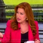 Lisa Ann Walter's pink blazer and pants on The View