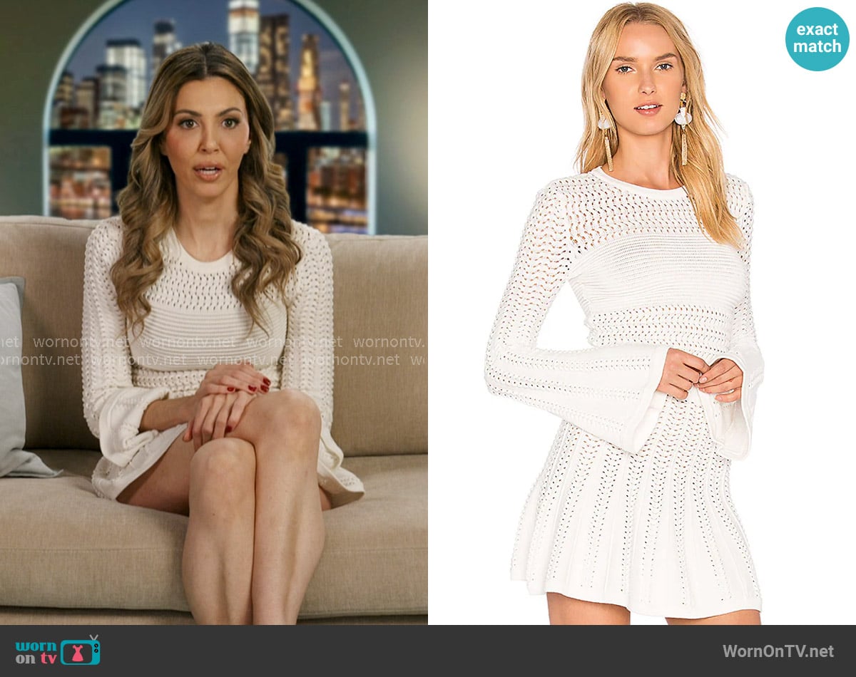 LPA 242 Top in Cream worn by Georgina Ferzli on In The City
