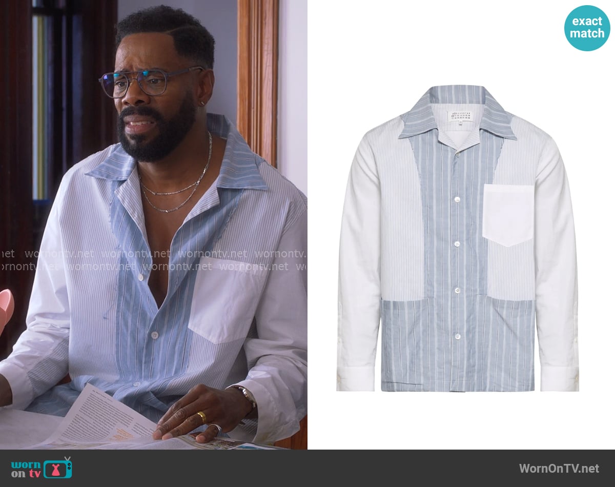 Maison Margiela Long Sleeve Shirt worn by Danny (Colman Domingo) on The Four Seasons
