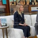 Martha’s navy double breasted blazer on Good Morning America