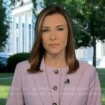 Mary's pink vest and blazer on Good Morning America