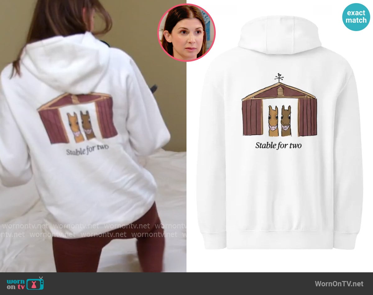 Maxrulesyoudrool Unisex Mid-Weight Hoodie worn by Janet Caperna on The Valley