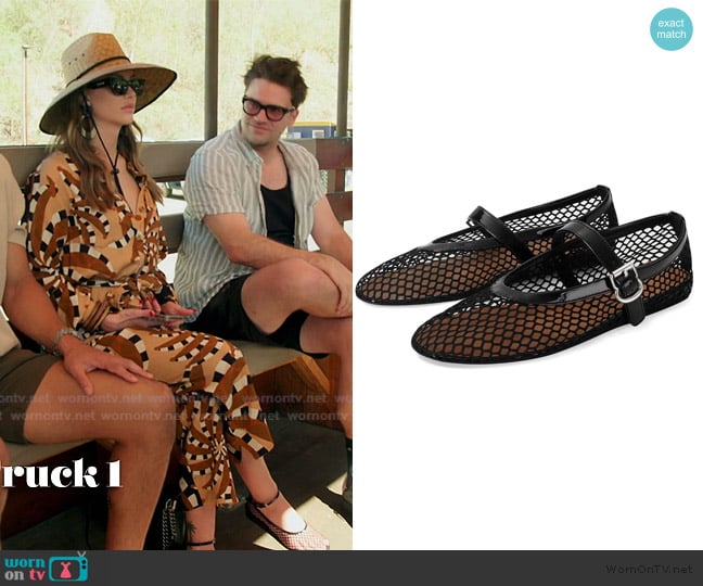 Micifa Mesh Ballet Flats worn by Lala Kent on The Valley