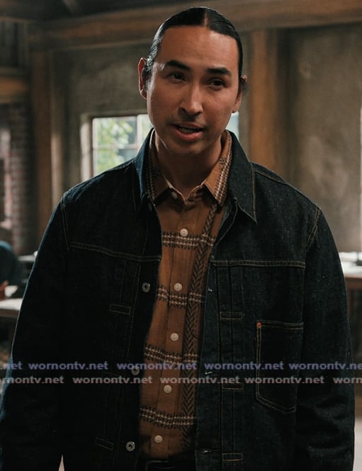 Miles's denim jacket on Marshals