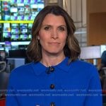 Molly Hunter’s blue collared cardigan on Today