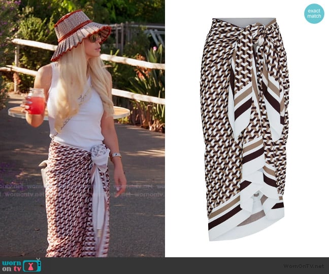 Monday Swimwear Marina Piccola Sarong worn by Lacy Nicole on The Valley