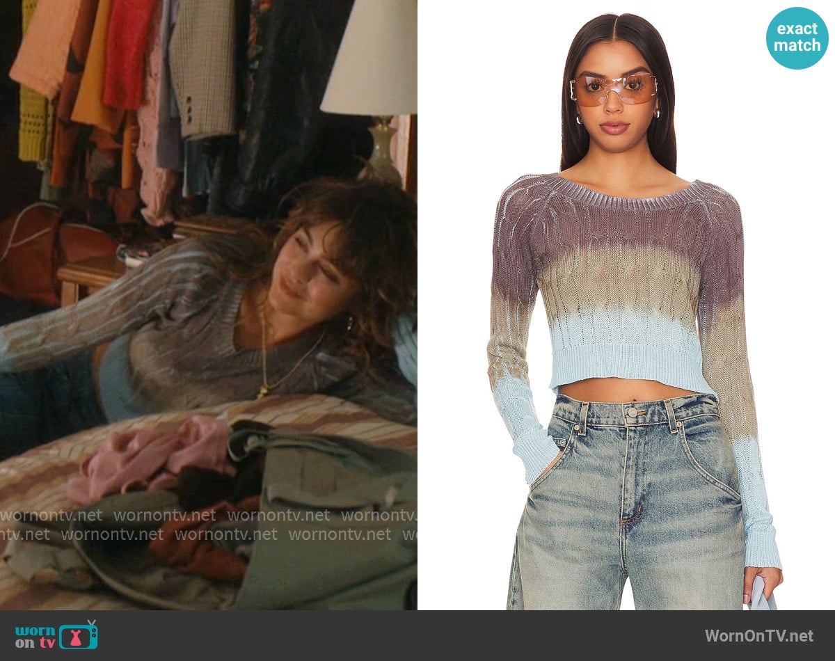 More to Come Viv Sweater worn by Allie Hayes (Mika Abdalla) on Off Campus