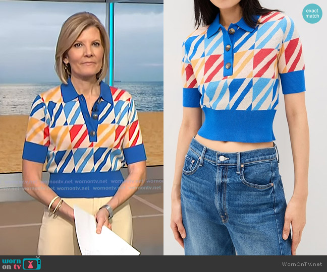 Mother The Dandy Henley in Square Peg worn by Kate Snow on NBC News Daily