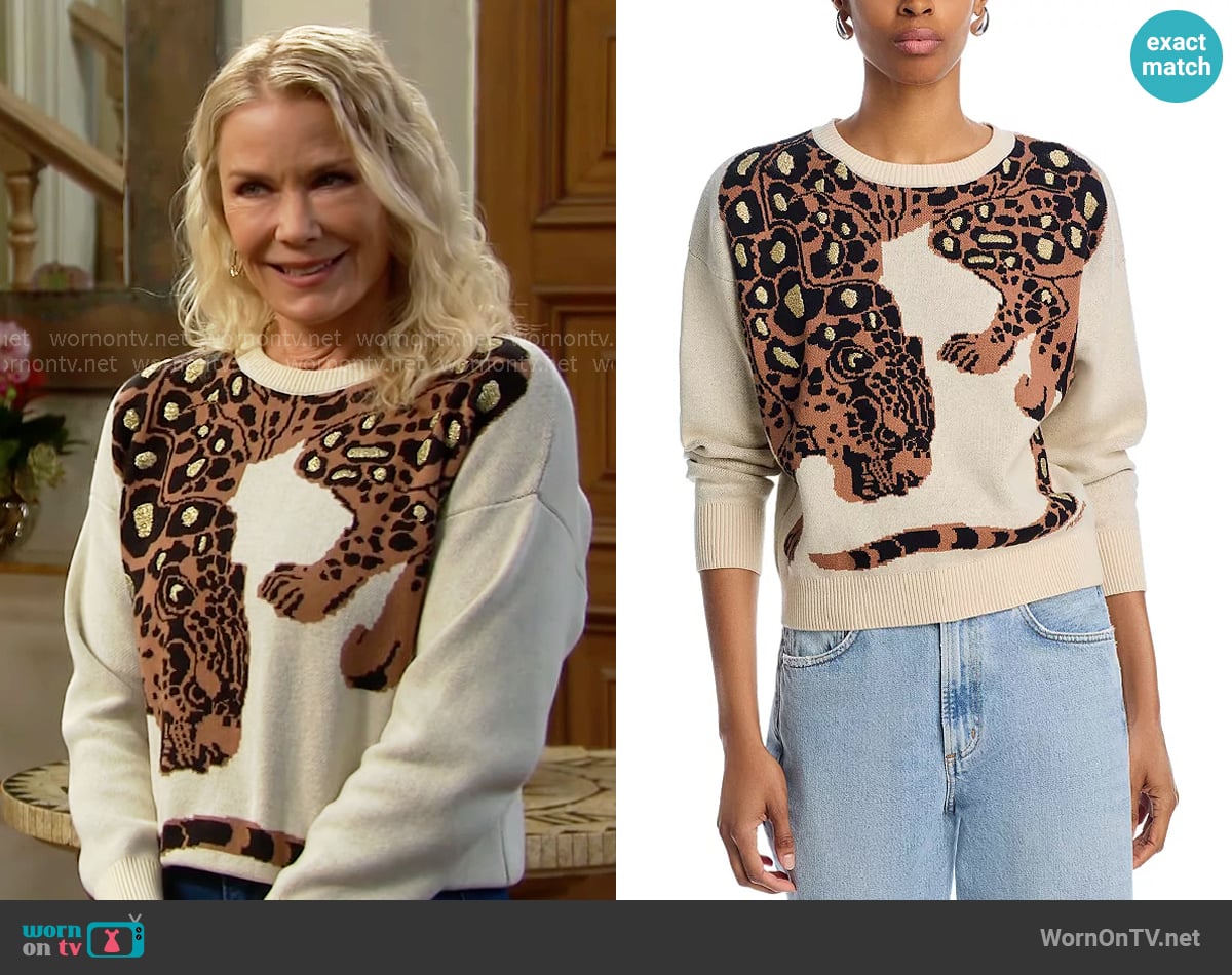 Mother The Jumper Sweater worn by Brooke Logan (Katherine Kelly Lang) on The Bold and the Beautiful