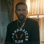 Mother’s Milk’s black Grandmaster Flash tee on The Boys