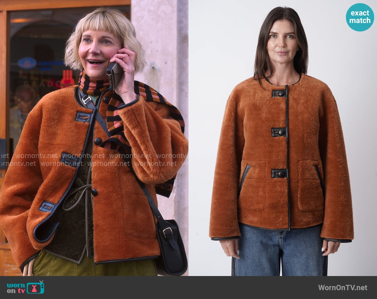No. 6 Niels Reversible Jacket worn by Anne (Kerri Kenney) on The Four Seasons