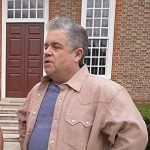Patton Oswalt’s pink western shirt on Today