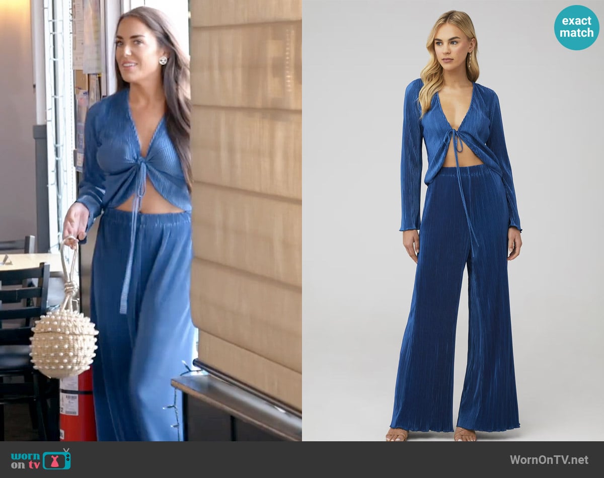 PepperMayo Barcelona Top worn by Rosie DiMare on The Real Housewives of Rhode Island