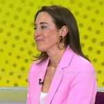 Vanessa Bennett’s pink open jacket on Today