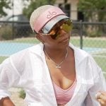 Pinky’s white mesh jacket on The Real Housewives of Atlanta