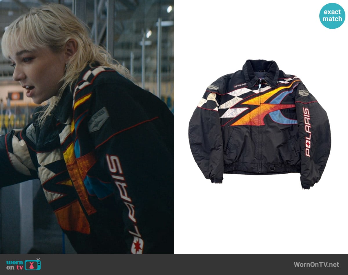 Polaris Vintage Ski Jacket worn by Jules (Julia Sarah Stone) on Off Campus