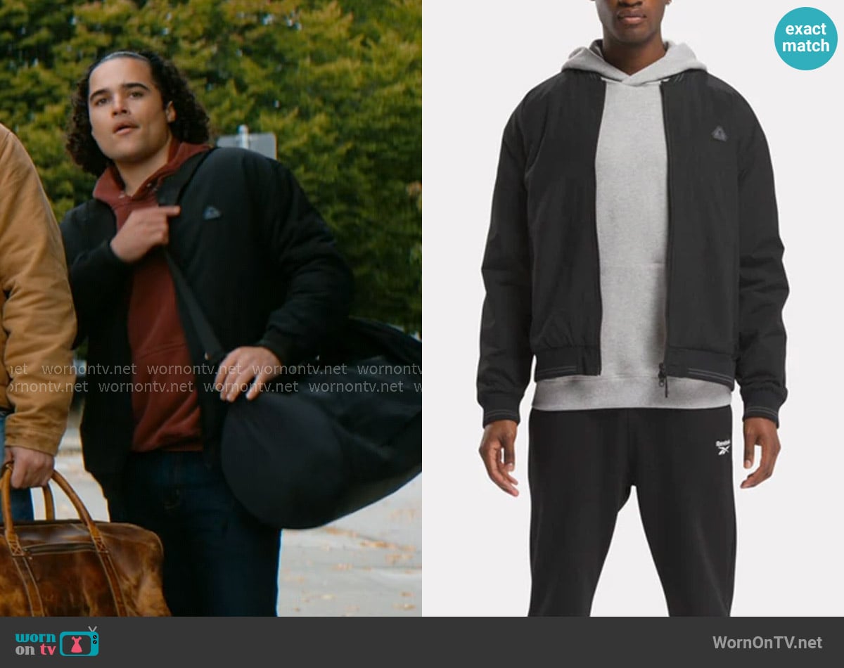 Reebok ATR Hoopwear Jacket in Black worn by John Tucker (Jalen Thomas Brooks) on Off Campus