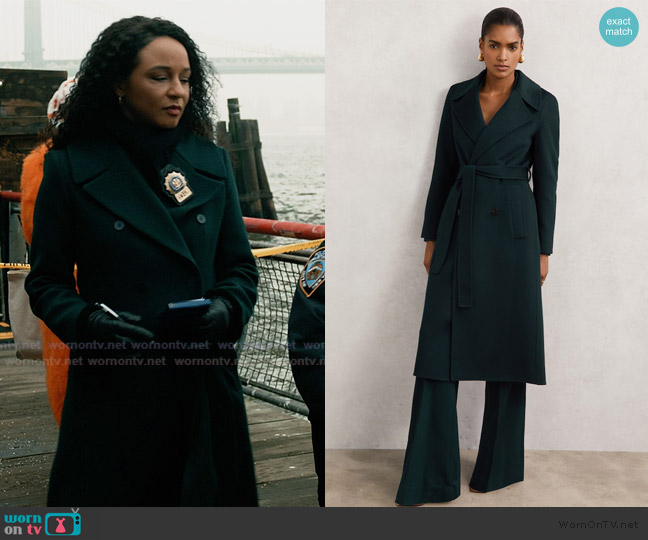 Reiss Rene Coat worn by Kaya Blanke (Carra Patterson) on Elsbeth