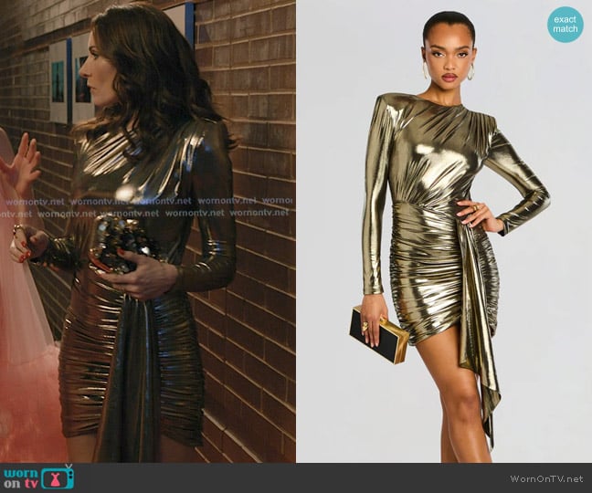 Retrofete Tessy Dress worn by Nadine Clay (Laura Benanti) on Elsbeth