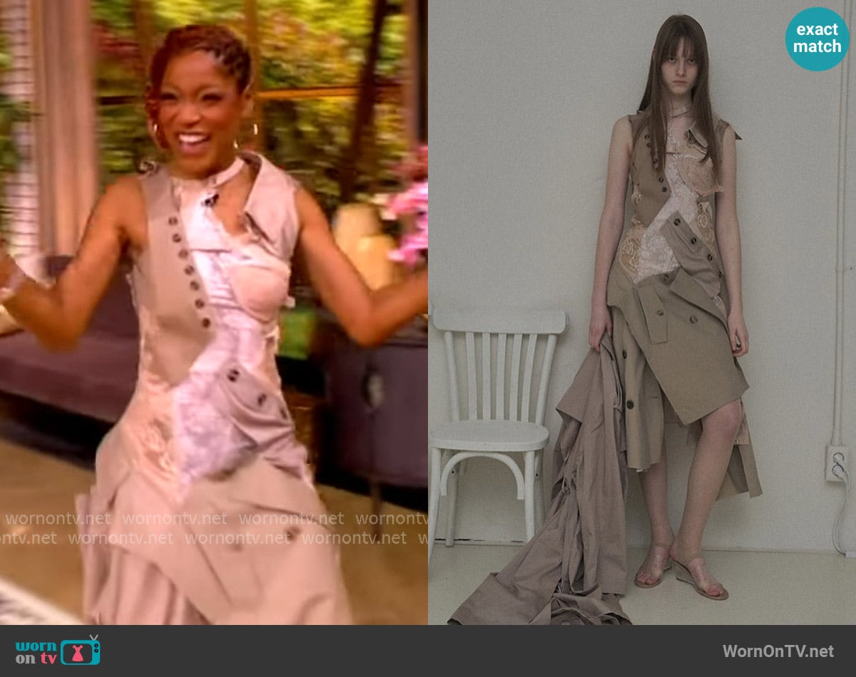 Rokh Soul Exhibition Dress worn by Keke Palmer on The View