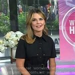Savannah’s black utility dress on Today