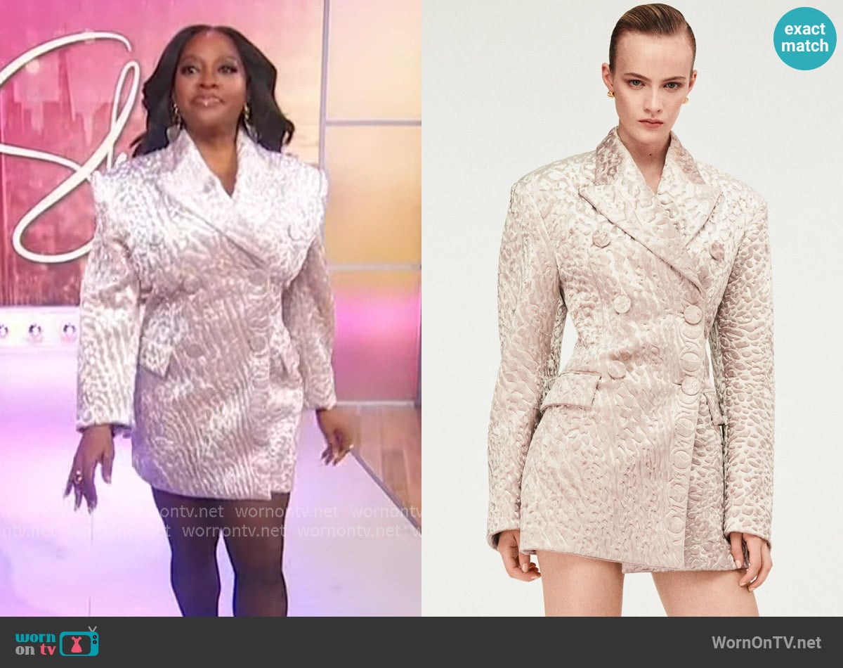 Schiaparelli Double Breasted Jacket worn by Sherri Shepherd on Sherri