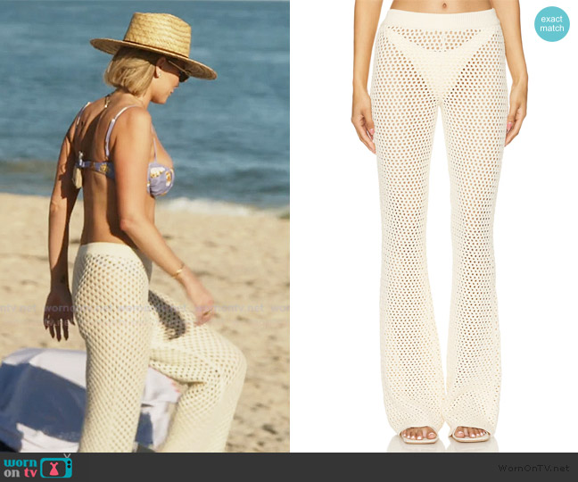 Seroya Tish Pant worn by Lindsay Hubbard on Summer House