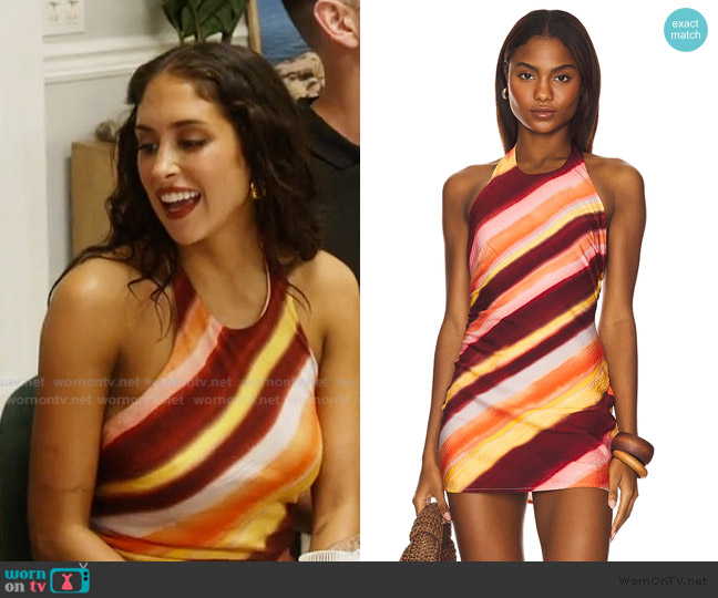 Seven Wonders Odyssey Mini Dress worn by Dara Levitan on Summer House