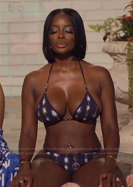 Shamea’s printed bikini on The Real Housewives of Atlanta