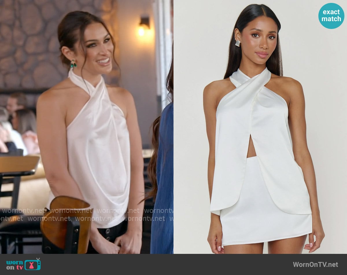 Show Me Your Mumu Michaela Top worn by Ashley Iaconetti on The Real Housewives of Rhode Island
