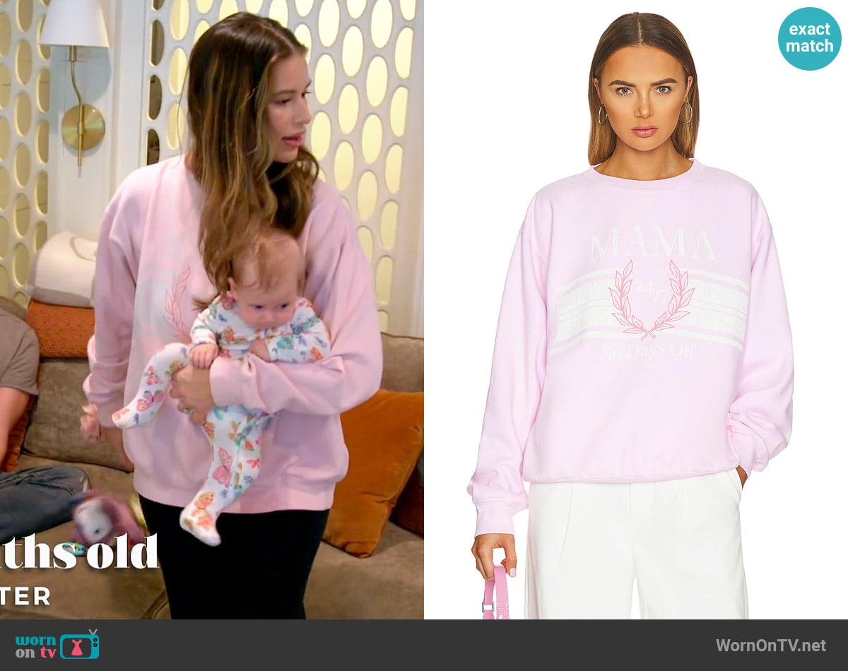 Show Me Your Mumu Stanley Sweatshirt worn by Nia Booko on The Valley