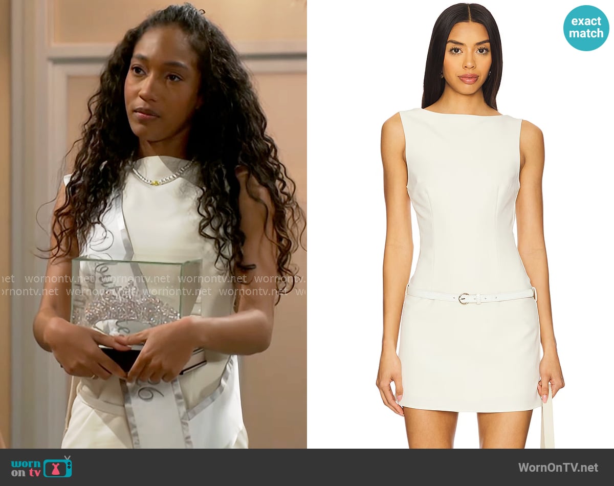 Superdown Chara Dress worn by Samantha Richardson (Najah Jackson) on Beyond the Gates