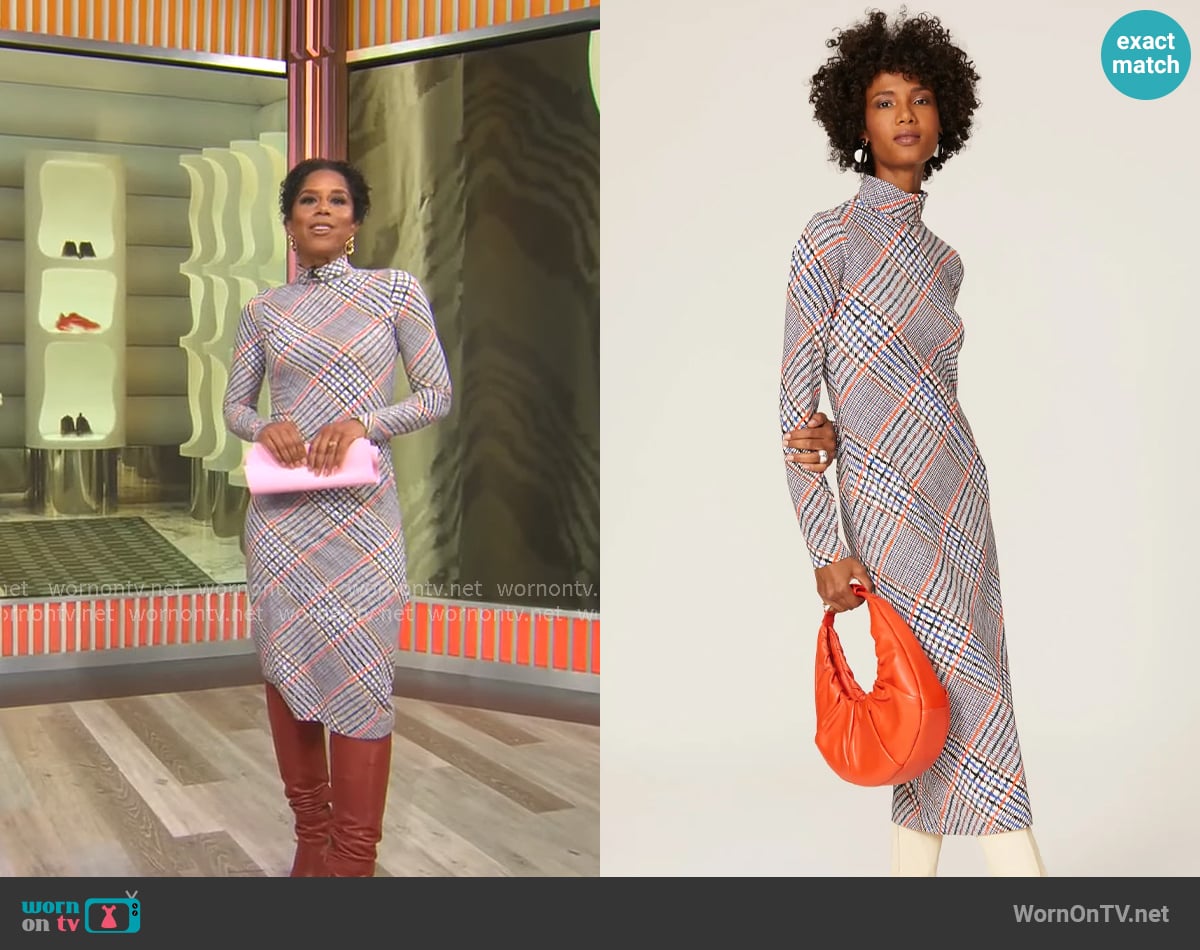 Tanya Taylor Elette Dress worn by Adriana Diaz on CBS Mornings