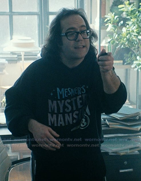 The Worms’ Mystery Mansion black hoodie on The Boys