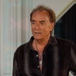 Tony’s black striped button down shirt on Days of our Lives