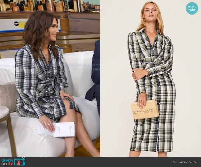 Veronica Beard Copelyn Dress worn by Sophie Flay on Good Morning America