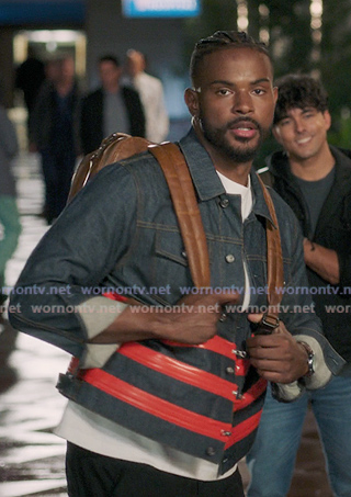 Wes’s denim jacket on Greys Anatomy